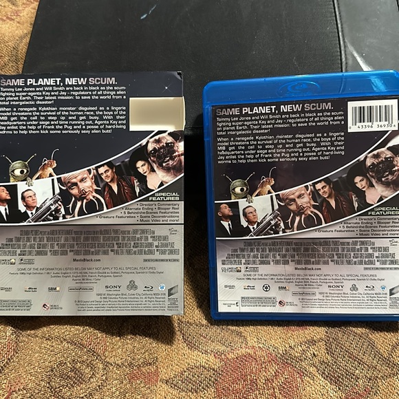 🎥 3 for $15 🎥 Men In Black II - Blu-Ray & Ultraviolet - Picture 6 of 6